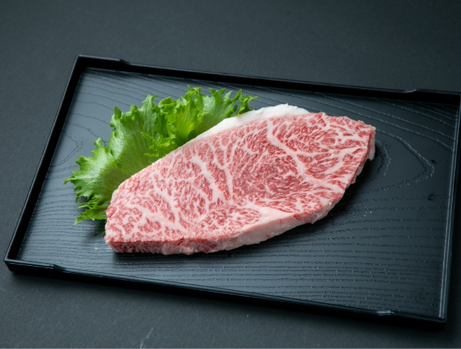 焼いて香ばしい香りと味を楽しむ黒毛和種